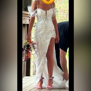 Sherri Hill Prom dress.  White.  Size 00.